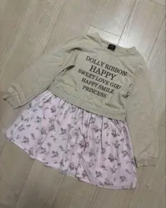 Dolly Ribbon ワンピース 130サイズ