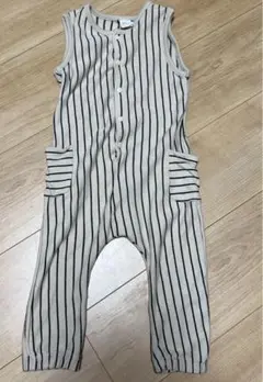 H＆M ストライプ ロンパース