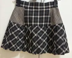 アンドマリー andmary　Coco check pleats skirt