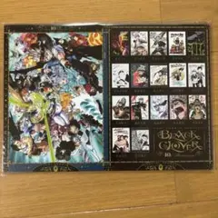 ジャンプGIGA ブラッククローバー　ポスター　寄稿ポストカード　クリアスタンド