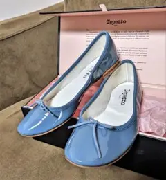 レペット Repetto ★美品 サンドリオン パテントレザー トゥシューズ