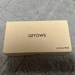 【未使用品】arrows We2FGC02 ネイビーグリーン本体 SIMフリー