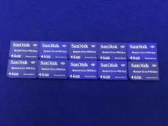 c411SanDisk Memory Stick PRO Duo 4GB 10個