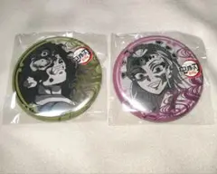 鬼滅の刃　妓夫太郎　堕姫　ダイニング　お楽しみくじ　缶バッジ