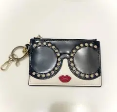 Alice+Olivia アリスオリビア ジップコインポーチ キーチェーン付き
