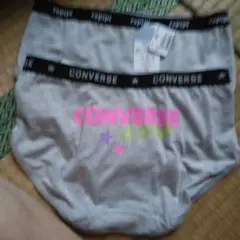 CONVERSE 女の子向けショーツ グレー
