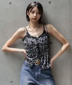 シャーリングビスチェ PAGEBOY