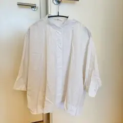 ユニクロUNIQLO ジルサンダー　ホワイト　シャツ
