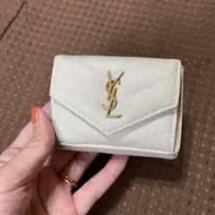 イヴサンローラン 三つ折財布 ミニ財布