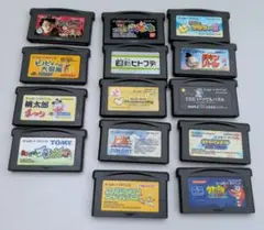 訳あり ゲームボーイアドバンス ソフト 14本セット