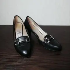 Salvatore Ferragamo 美品 パンプス ガンチーニ 5 1/2