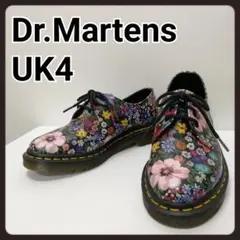 ドクターマーチン 3ホール 1461 花柄 UK4 23cm フラワー