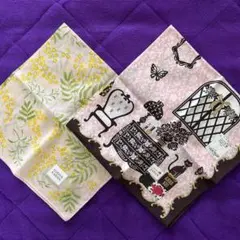 新品！未使用！ANNA SUI アナスイ☆日比谷花壇　ハンカチセット
