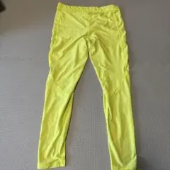 GU SPORTS 蛍光イエロー トレーニングパンツ M