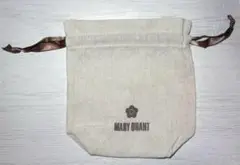 Mary Quant マリクワ　コットン巾着　ノベルティ