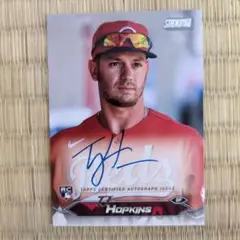 TJ Hopkins 直筆サイン 2024 topps mlb