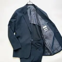 美品 オリヒカ トラベルスーツ アンコン ストレッチ ネイビー L