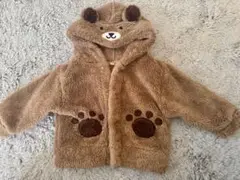 クマ耳付き アウター 90cm