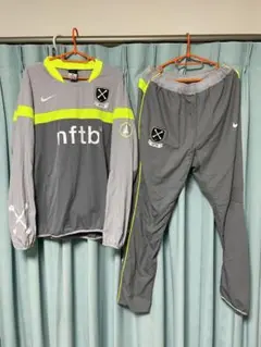 NIKE NFTB ピステ 上下セット グレー サイズL