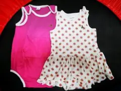 GAP♡ワンピース ロンパース 2枚セット♡