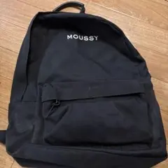 MOUSSY ブラック リュック