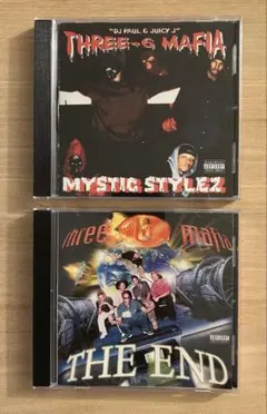 THREE 6 MAFIA CDセット 2枚