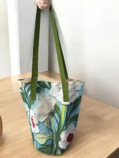 花柄トートバッグ