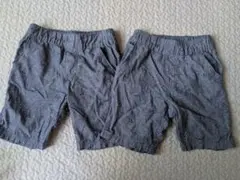 ハーフパンツ 100cm 2枚セット