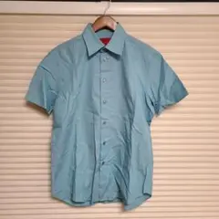 HUGO BOSS 赤タグ 半袖コットンシャツ Mサイズ