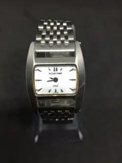 レディース腕時計♪ジャックポワリエ QUARTZ☆スクエア☆電池交換済み稼働中♪