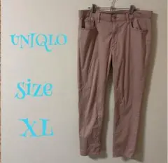 UNIQLO ピンク チノパン XL