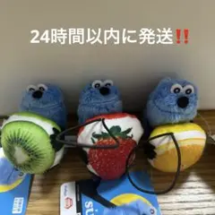 【新品未使用】パペットスンスン フルーツマスコットぬいぐるみ　コンプリート3種