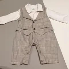 SHEIN チェック柄タキシード風 62