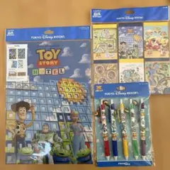 【新品未使用品】トイ・ストーリー ホテル 文房具セット