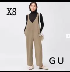 ＧＵサロペットパンツ XS ベージュ