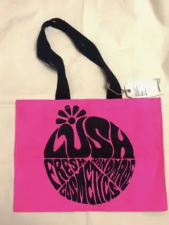 LUSH マジクヘアーバッグ ネオピンク エコバッグ ラッシュ