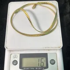 値下げ中！遺品整理　18k刻印有り　ネックレス　ゴールド