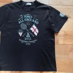 YONEXヨネックス全英オープン2015年記念半袖ドライTシャツMサイズbk