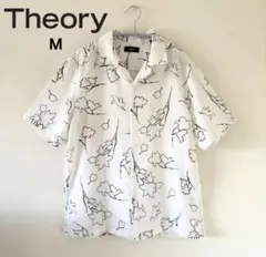 セオリー メンズ柄シャツSketch Floral M Irving SS CC