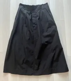[MHL.]FINE COMPACT COTTON POPLIN スカート