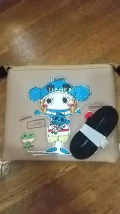 ILEMER キャラクターショルダーバッグ