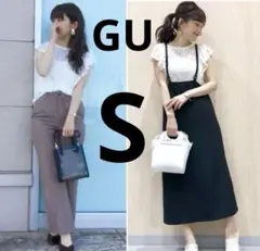 GU レースラッフルデザインT
