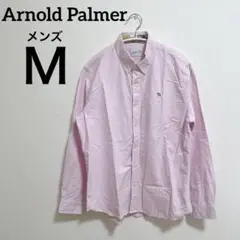 新品✨Arnold Palmer 【M】ピンク 長袖シャツ アーノルドパーマー