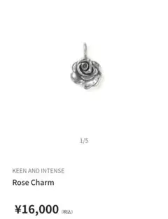 KEEN AND INTENSE Rose Charm