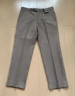 MITSUMINE ミツミネ　チェック　スラックス　パンツ　サイズ79 日本製