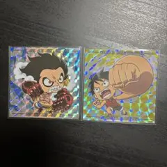 ワンピース 大海賊シールウエハース PR ルフィ ギア4 ギア3