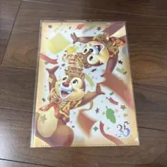 東京ディズニーリゾート 35周年クリアファイル チップとデール