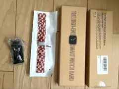Amazfit スマートウォッチ用バンド 22mm 赤白