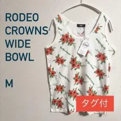 RODEO CROWNS⭐︎RCWBタンクトップ⭐︎花柄レトロ柄