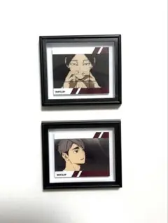 ハイキュー　フレームマグネット　角名倫太郎　宮治